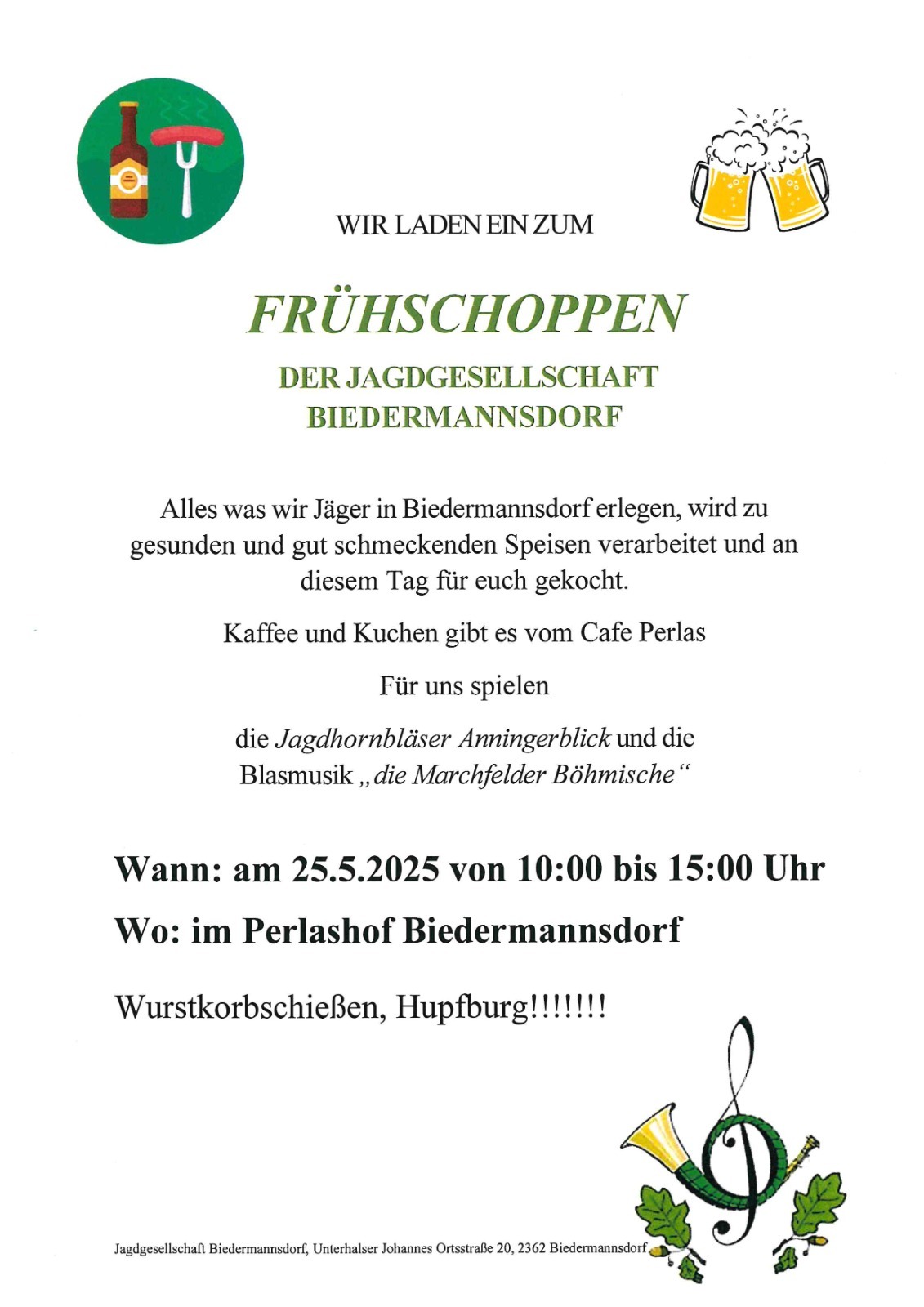 Frühshoppen Biedermanssdorf 2025
